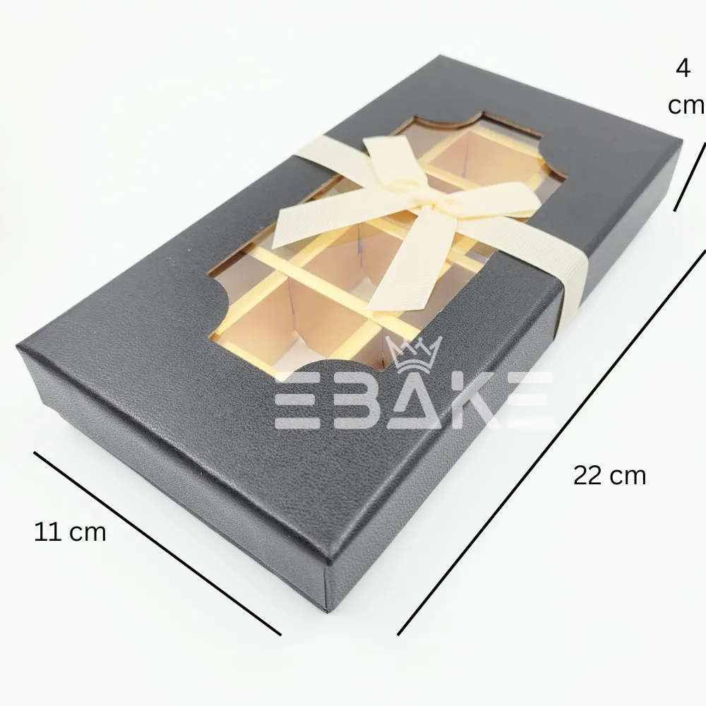18 Cavity Imported Chocolate Box (Single Piece) - A442