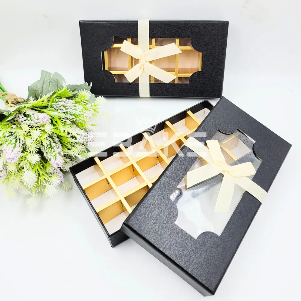 18 Cavity Imported Chocolate Box (Single Piece) - A442