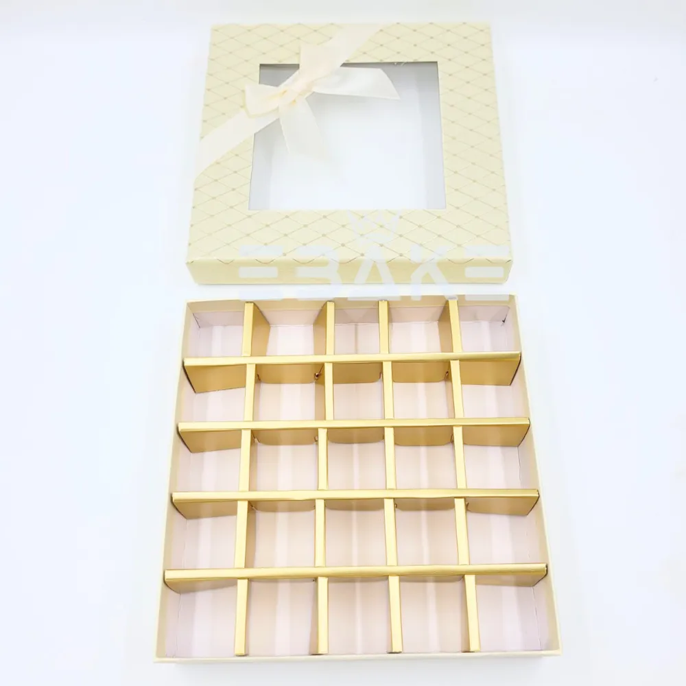 25 Cavity Imported Chocolate Box (Single Piece) - A456