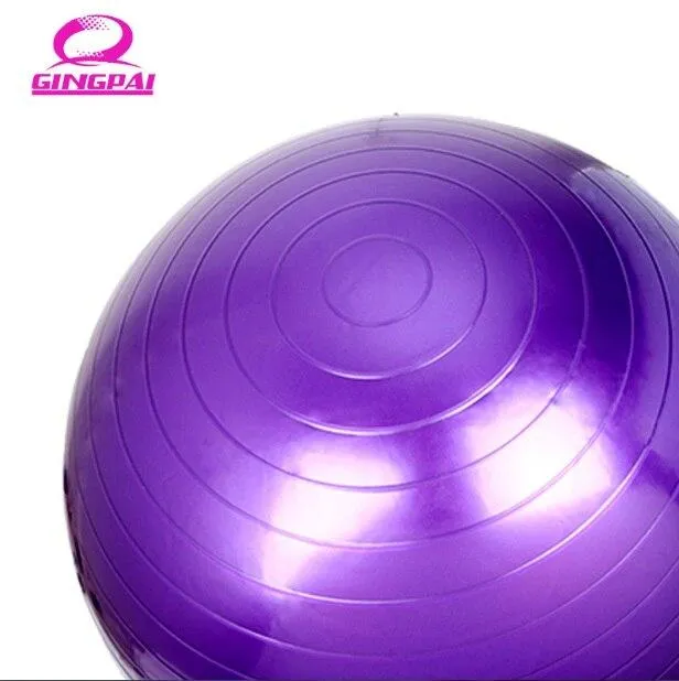 55cm Yoga Ball Physical Fitness Ball Appliance Exercise balance Ball Fitball yoga home trainer balance pods GYM YoGa Pilates
