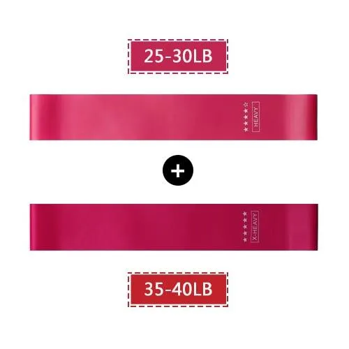 5Pcs Elastic Bands For Fitness Gum Resistance Bands Set Yoga Workout Sport Elastic Bands Rubber Training Exercise Equipments