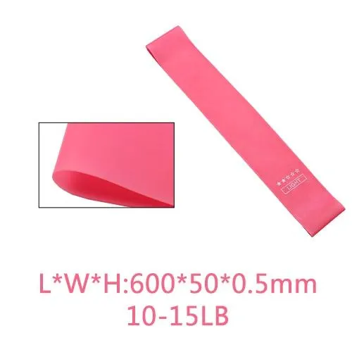 5Pcs Elastic Bands For Fitness Gum Resistance Bands Set Yoga Workout Sport Elastic Bands Rubber Training Exercise Equipments