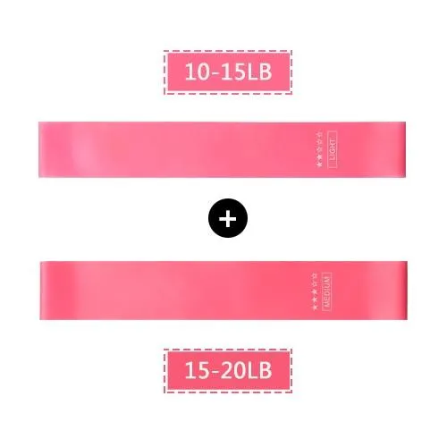 5Pcs Elastic Bands For Fitness Gum Resistance Bands Set Yoga Workout Sport Elastic Bands Rubber Training Exercise Equipments