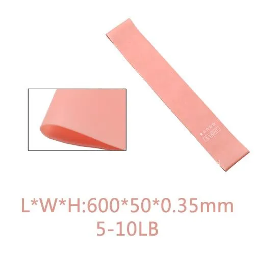5Pcs Elastic Bands For Fitness Gum Resistance Bands Set Yoga Workout Sport Elastic Bands Rubber Training Exercise Equipments