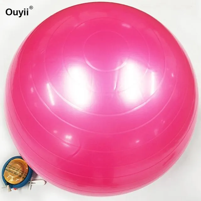 75cm Fitness Balls For Sport Gym Balance Balls PVC Exercise Yoga Balls Workout Gym Pilates Balls With Pump Balance Fitness Balls