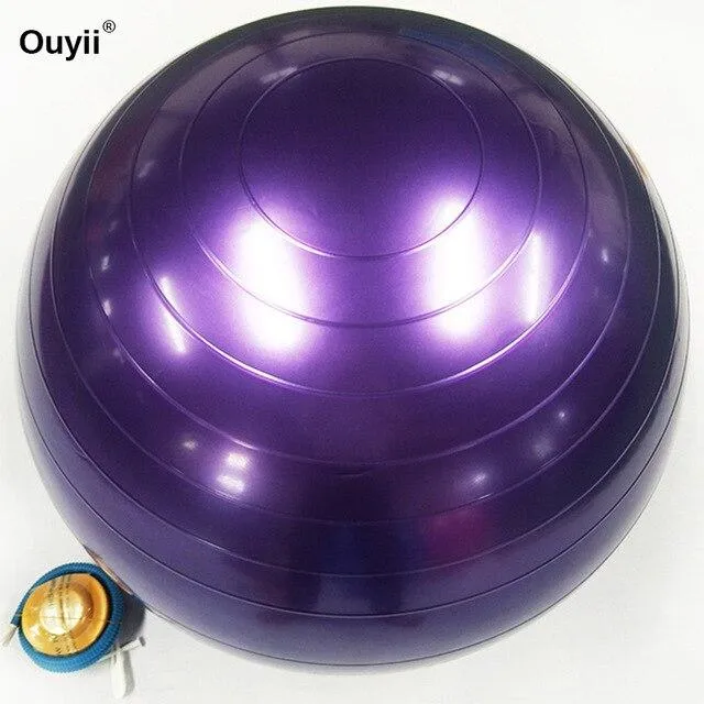 75cm Fitness Balls For Sport Gym Balance Balls PVC Exercise Yoga Balls Workout Gym Pilates Balls With Pump Balance Fitness Balls