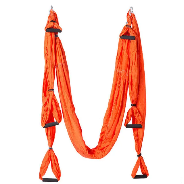 Anti-Gravity Aerial Yoga Hammock Swing Indoor Decompression Hanging Hamac Elastic Exercise Keep Better Health Relax Belts
