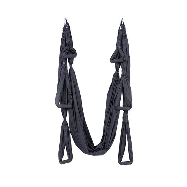 Anti-Gravity Aerial Yoga Hammock Swing Indoor Decompression Hanging Hamac Elastic Exercise Keep Better Health Relax Belts