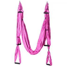 Anti-Gravity Aerial Yoga Hammock Swing Indoor Decompression Hanging Hamac Elastic Exercise Keep Better Health Relax Belts