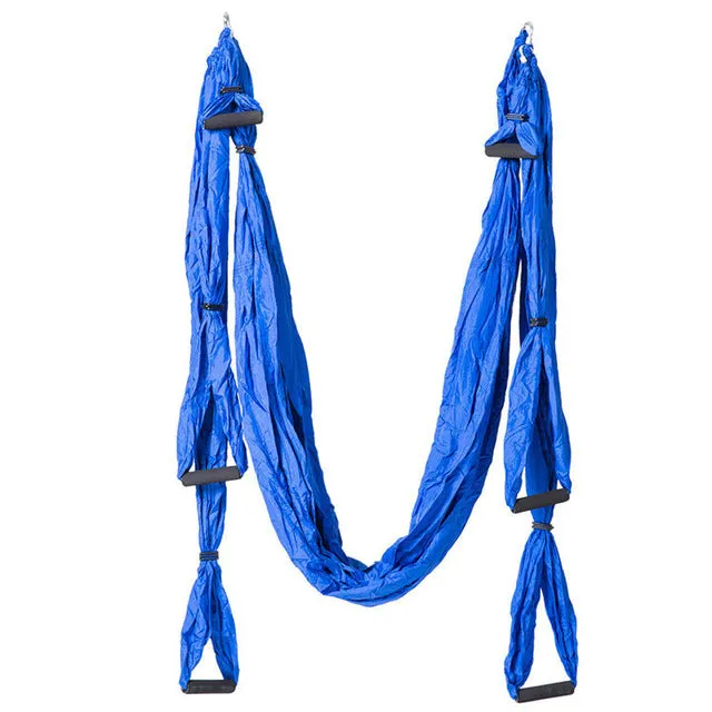 Anti-Gravity Aerial Yoga Hammock Swing Indoor Decompression Hanging Hamac Elastic Exercise Keep Better Health Relax Belts