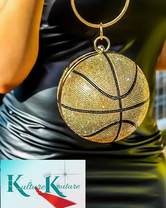 BALLERS ONLY RHINESTONE CLUTCH INSTOCK