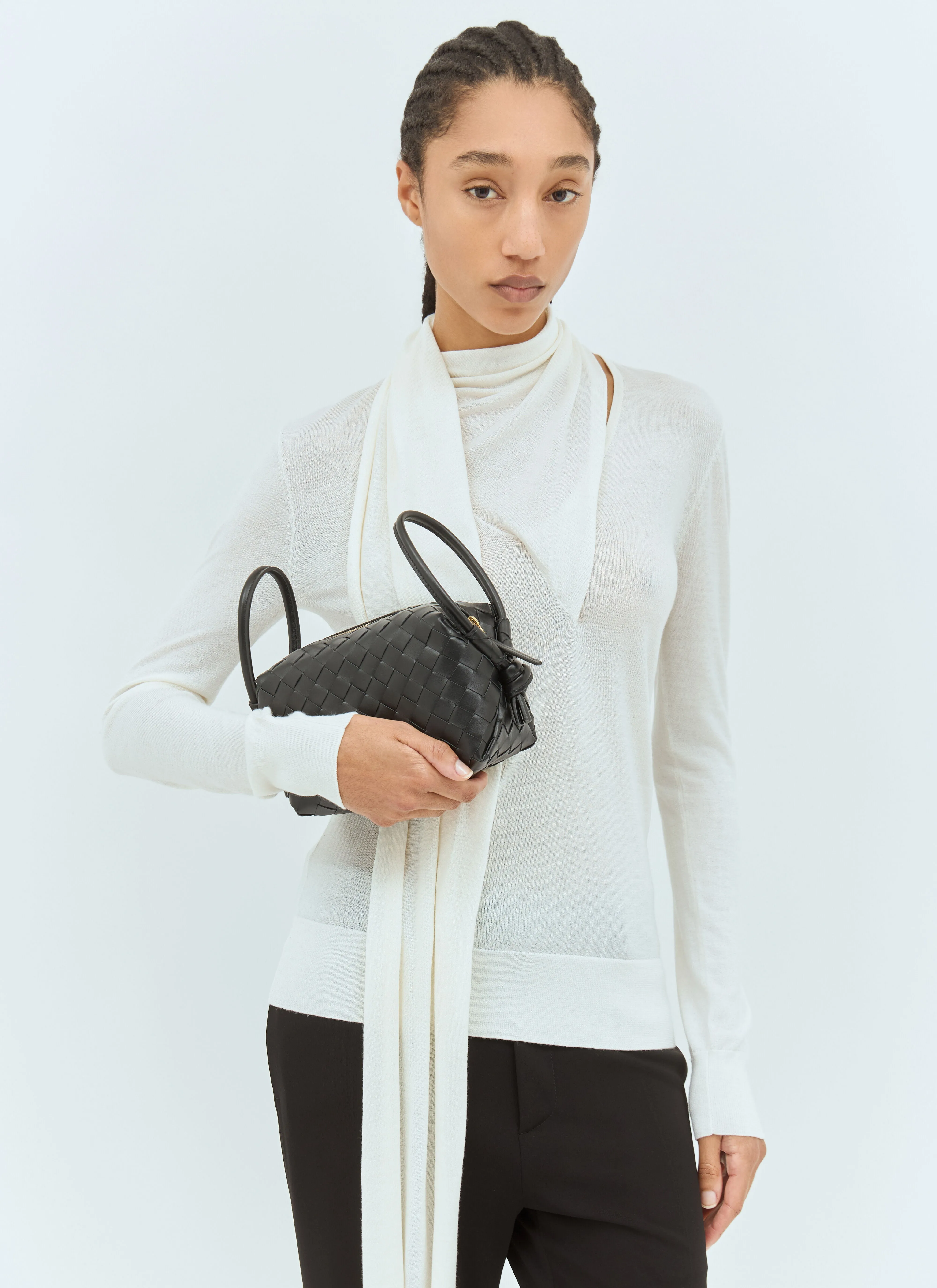 Bottega Veneta Women Small Loop Crossbody Bag