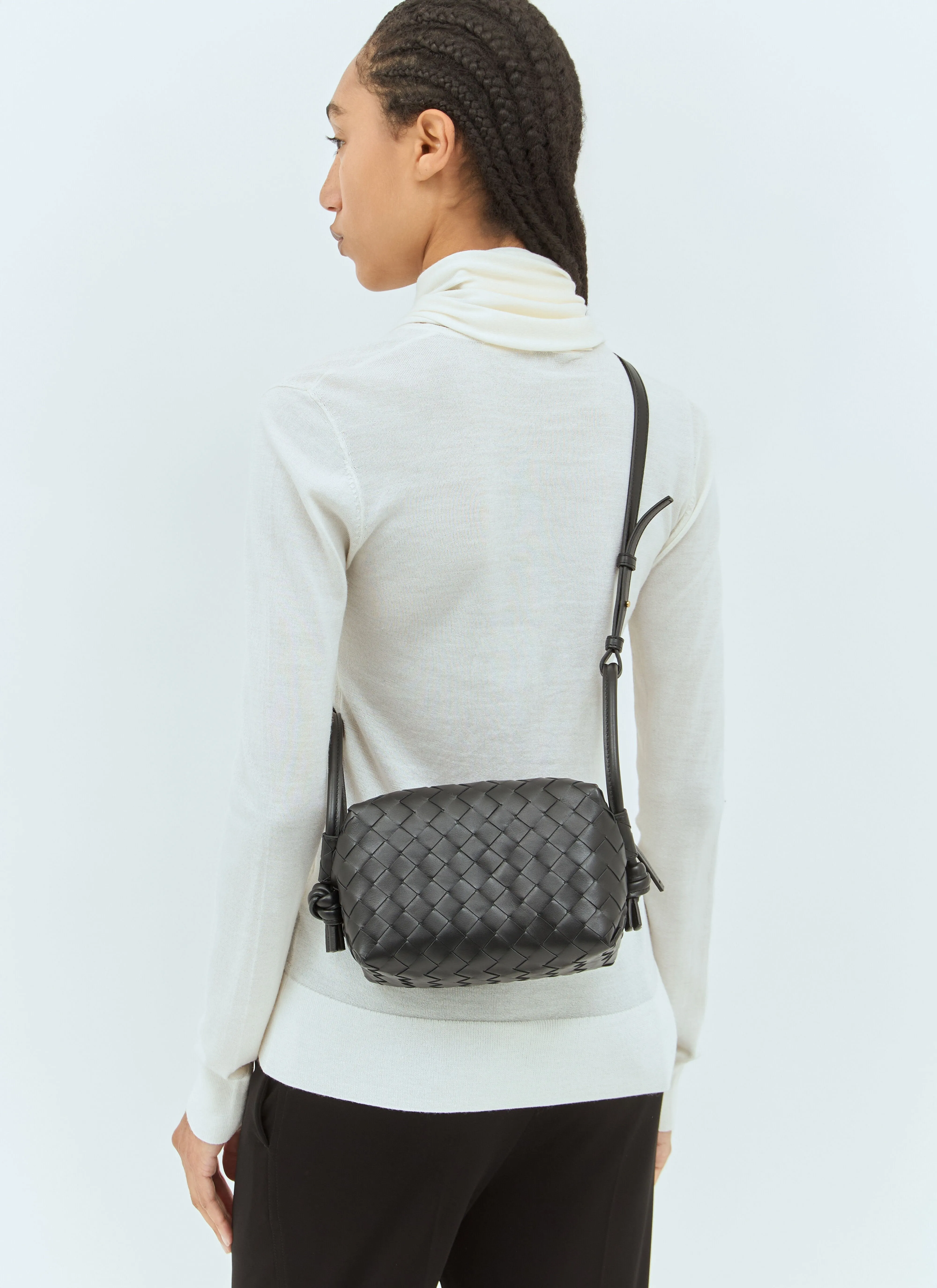 Bottega Veneta Women Small Loop Crossbody Bag