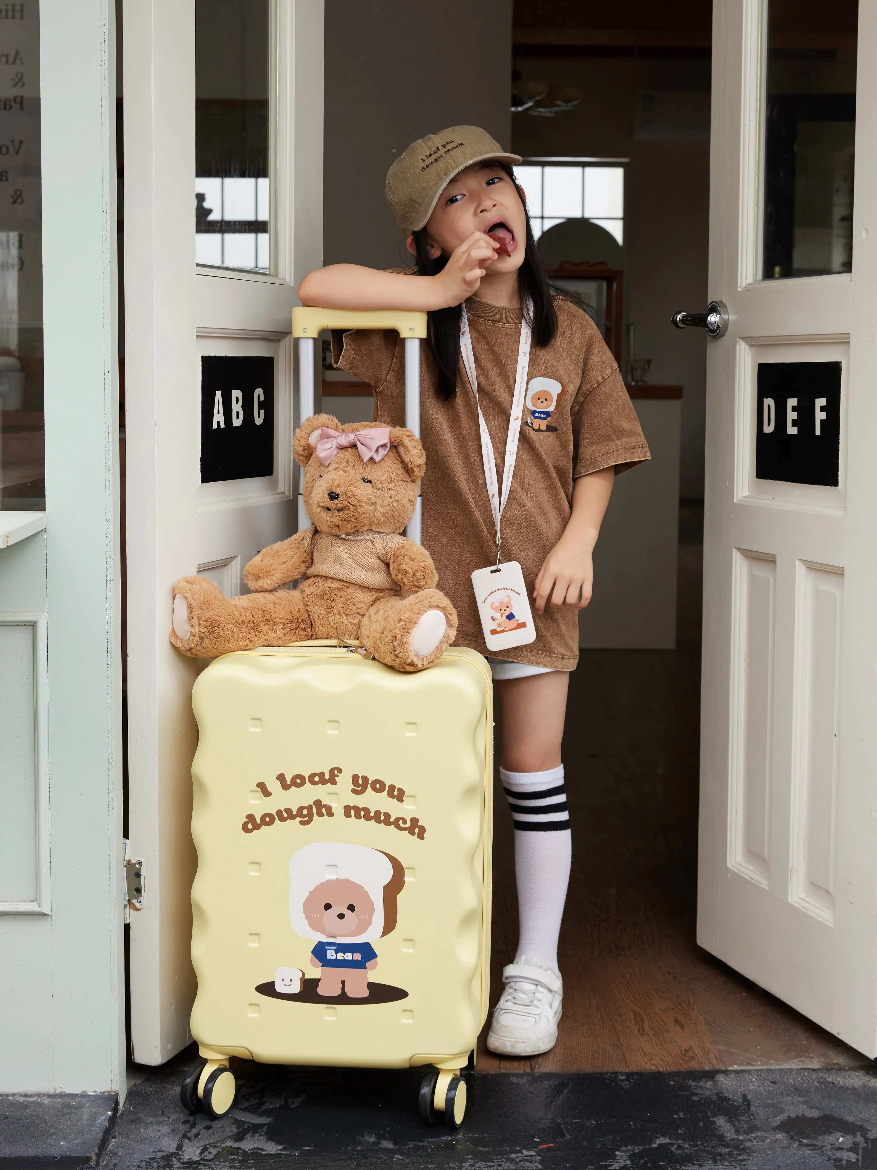 [EM] Toast 20-Inch Luggage Collection YELLOW