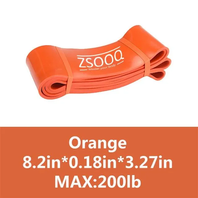 Fitness Elastic Resistance Band Pull Up Crossfit Sport Workout Fitness Gum Gym Strength Training Rubber Expander Pull Rope