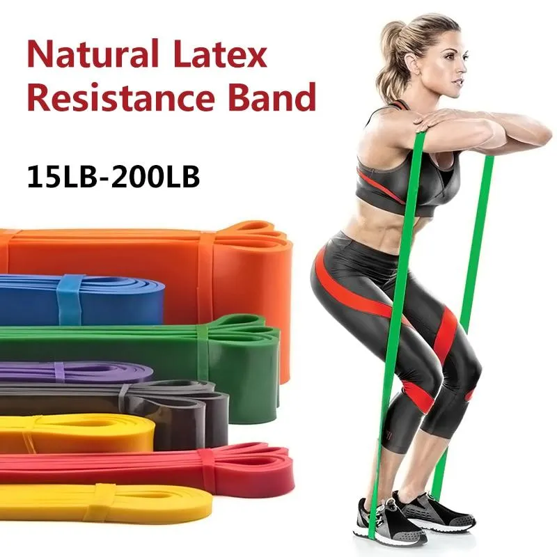 Fitness Elastic Resistance Band Pull Up Crossfit Sport Workout Fitness Gum Gym Strength Training Rubber Expander Pull Rope