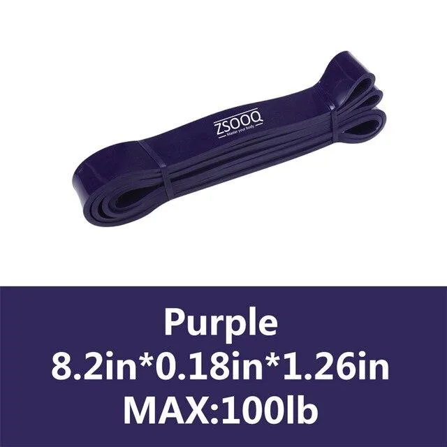 Fitness Elastic Resistance Band Pull Up Crossfit Sport Workout Fitness Gum Gym Strength Training Rubber Expander Pull Rope