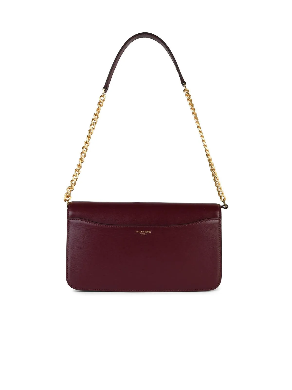 Golden Goose 'Gioia' Burgundy Leather Crossbody Bag Women
