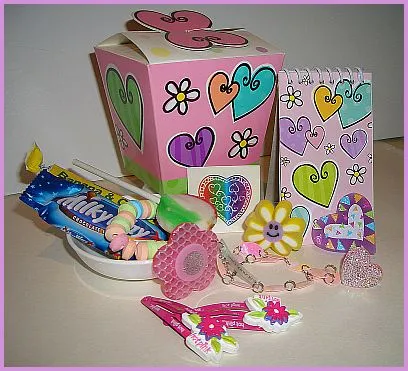 Hearts & Flowers Lolly Box