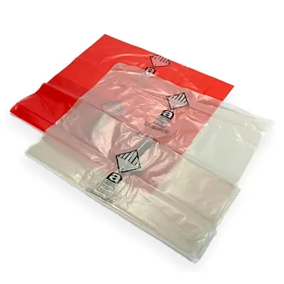 Heavy Duty Red Asbestos Bags Large 100 Pack