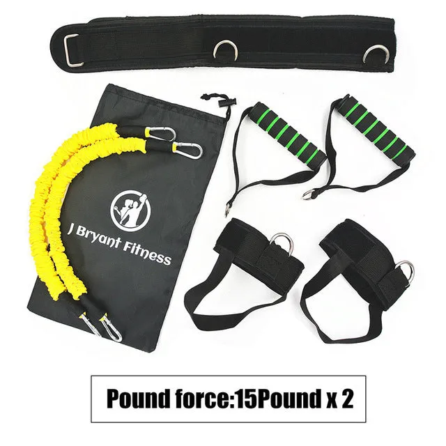 Jump Trainer Elastic Bands for Fitness Chest Expander Resistance Bands Set Basketball Volleyball Football Leg Agility Training