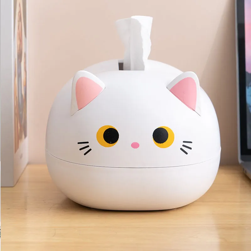 Kawaii Cat Tissue Box