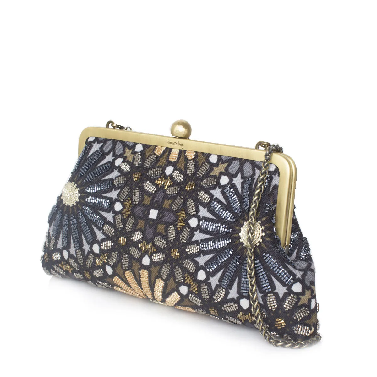 MOROCCAN METALLIC CLASSIC BAG
