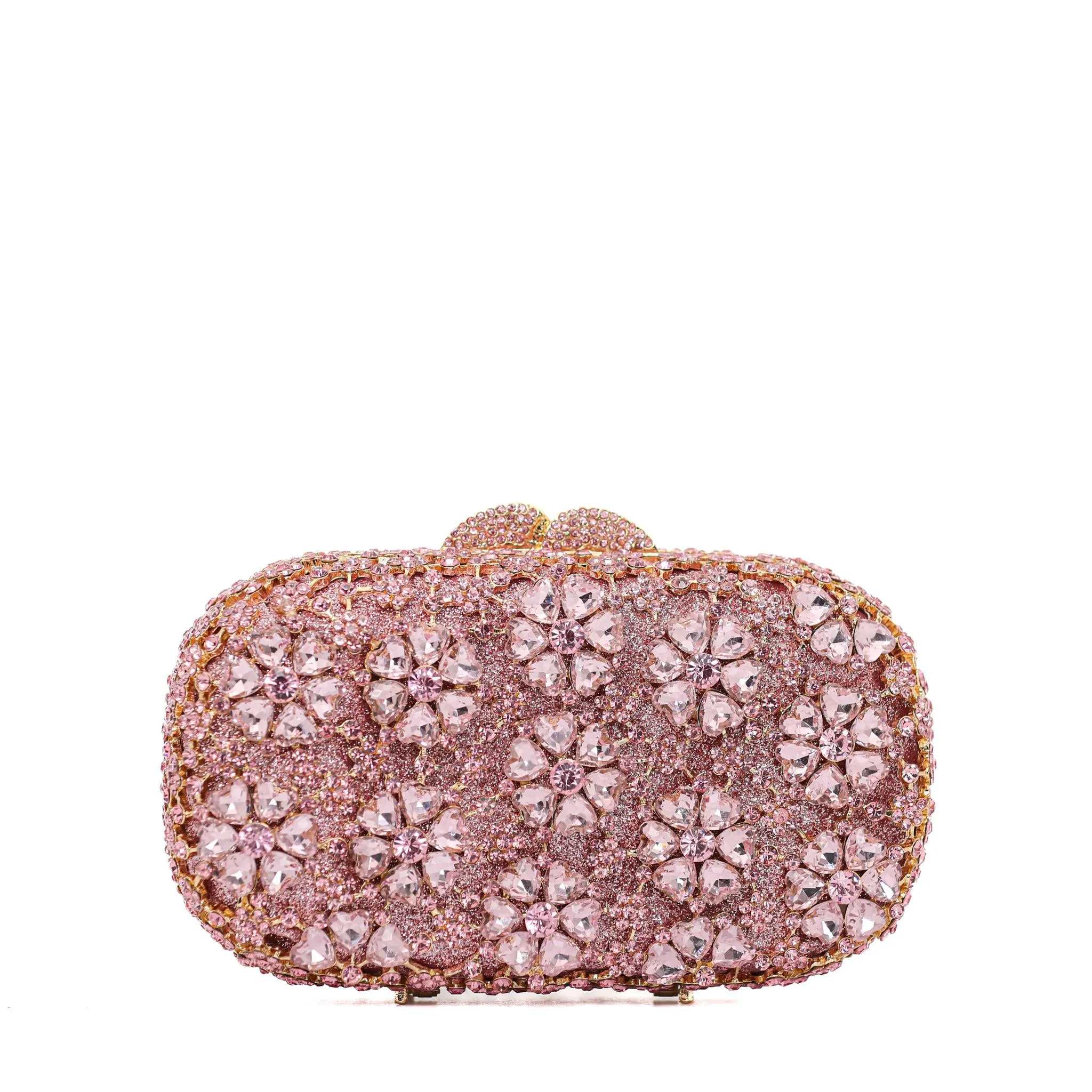 Pink Petal Clutch Purse