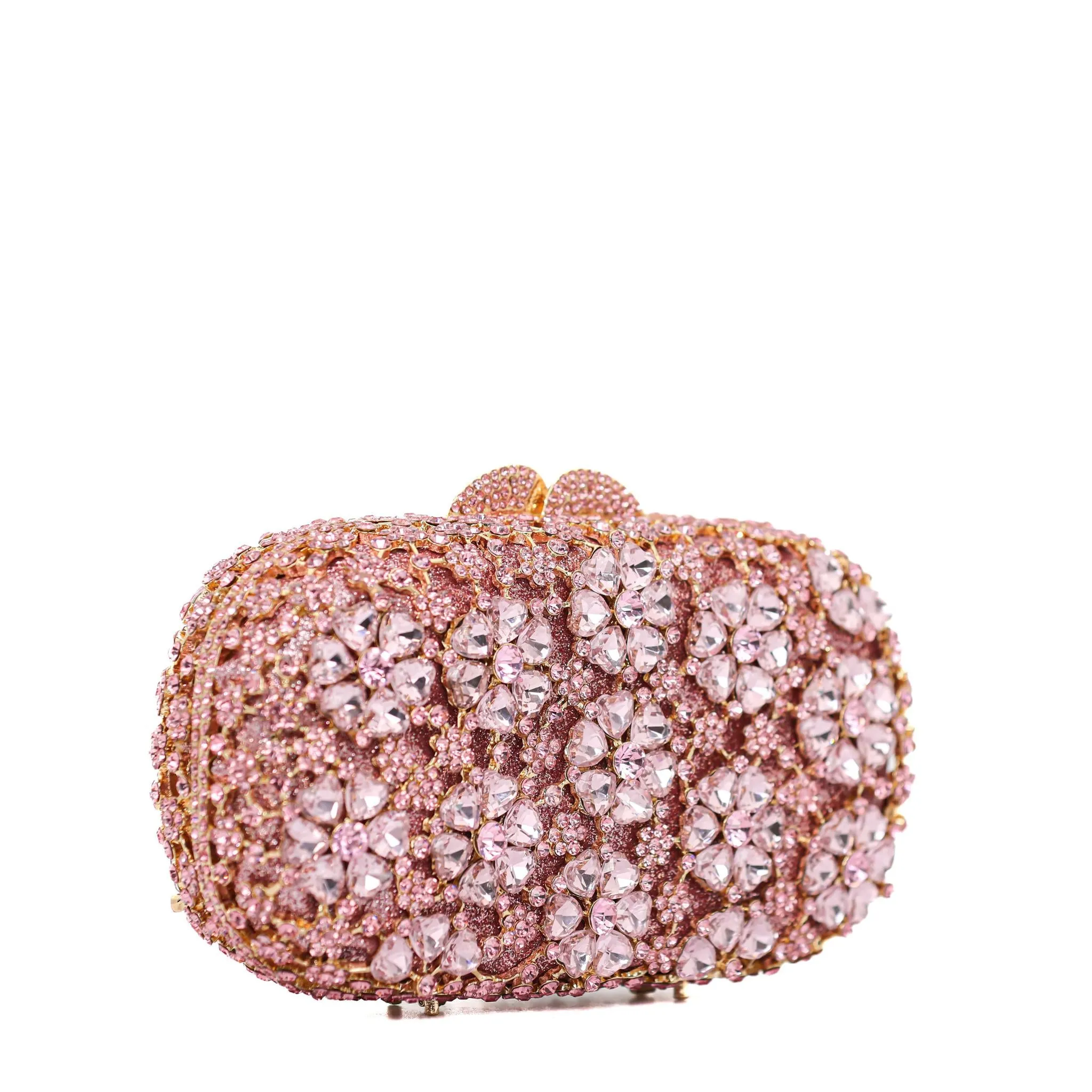 Pink Petal Clutch Purse