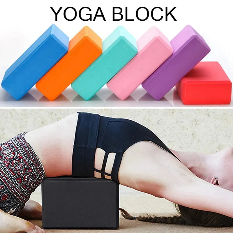 Premium EVA Foam Yoga Block for Stability and Flexibility