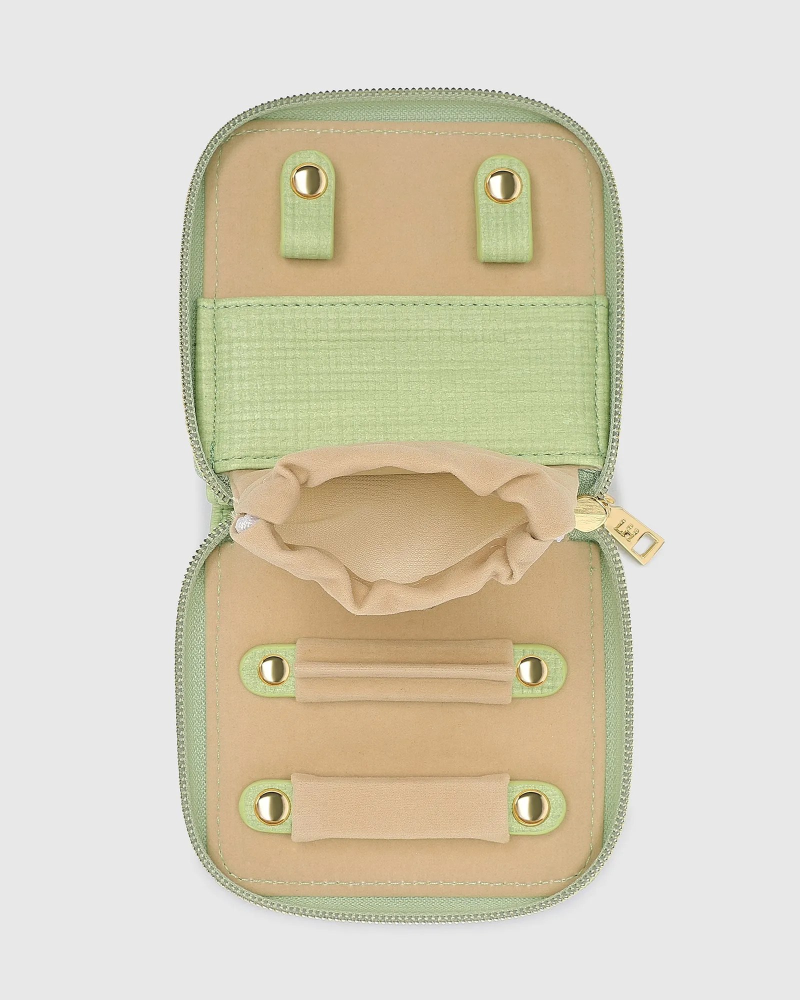 RITA JEWELLERY CASE PISTACHIO