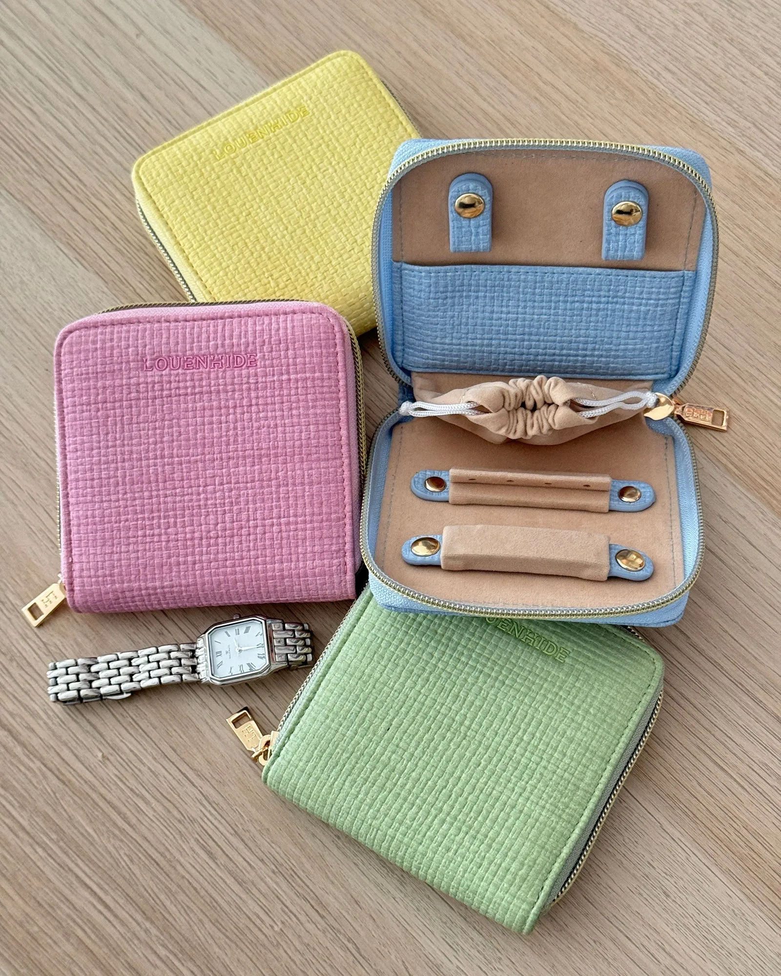 RITA JEWELLERY CASE PISTACHIO