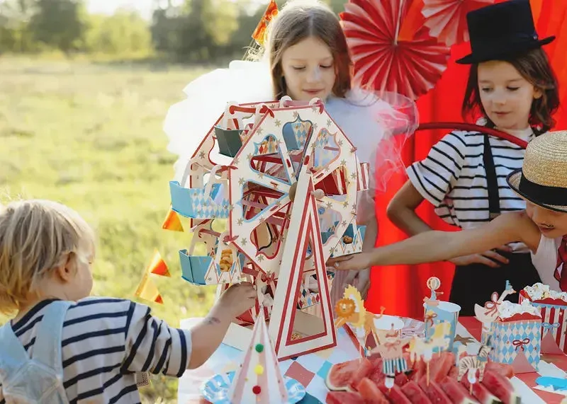 Snack stand Ferris Wheel, 48x50cm, mix