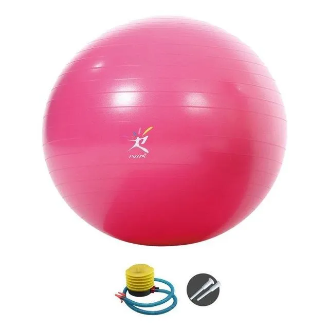 Yoga Ball 65cm PVC Anti-Burst Utility Balance Ball Yoga Pilates Bodybuilding Home Fitness Yoga Core Ball
